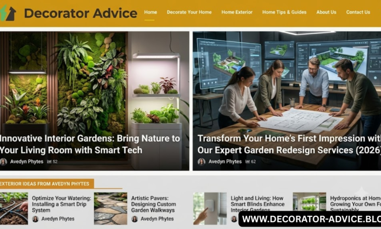 Latest News DecoratorAdvice.com