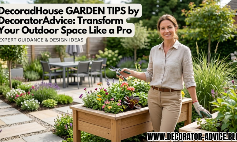 decoradhouse garden tips by decoratoradvice